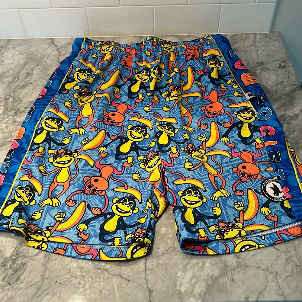 Flow society men lacrosse shorts.
